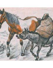 Мстительный конь и Олень