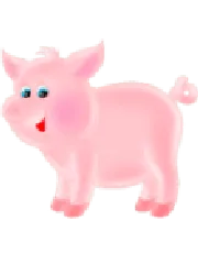 Раскраска Свинья