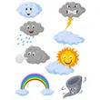 Раскраски погодных явлений для детей