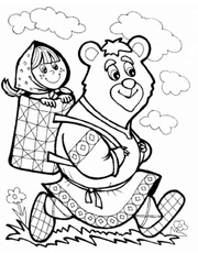 Раскраски из сказок